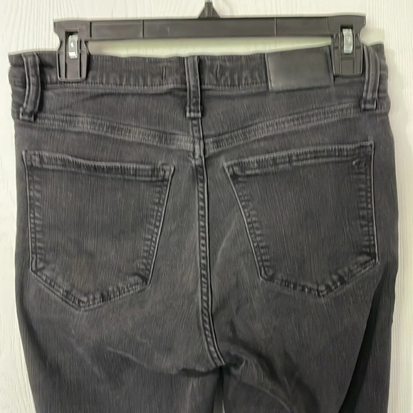 Madewell Roadtripper Black Mid Rise Denim Skinny Ankle Jeans Size 28 - Picture 9 of 10